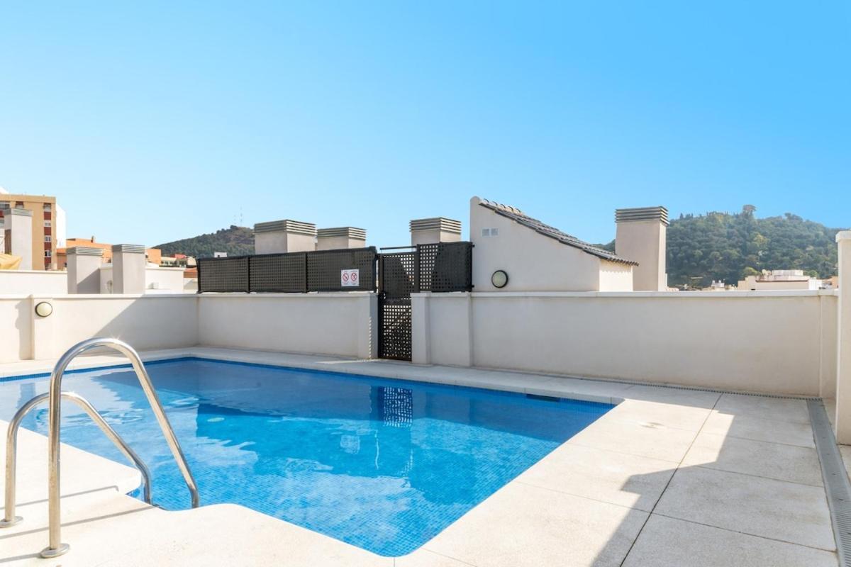 -Malagasunapts- Privateterrace Freeparking Pool Экстерьер фото