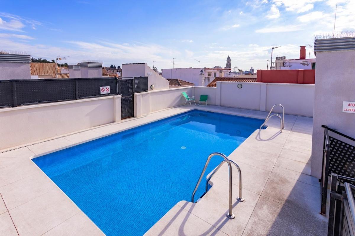 -Malagasunapts- Privateterrace Freeparking Pool Экстерьер фото